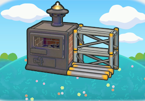 공사 현장의 발전소