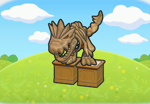 폭군화석 전시대