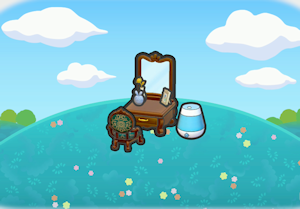 함초롬한 화장대