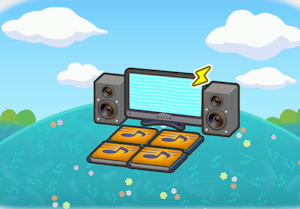 리드미컬한 거실