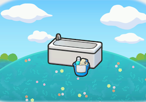 청소를 뽀득뽀득